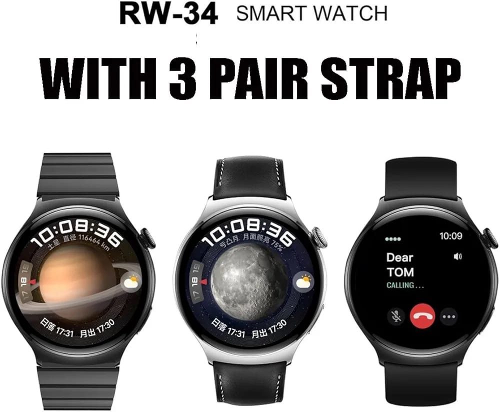 Haino Teko Germany RW-34 AMOLED Display Smart Watch