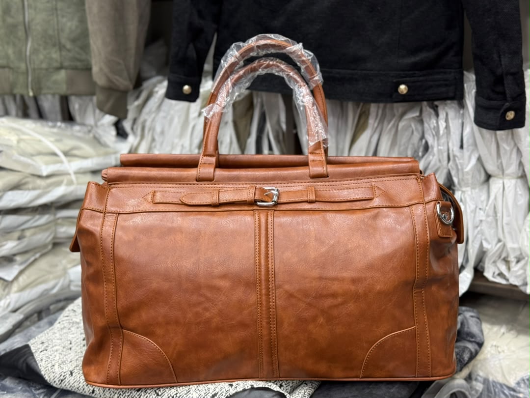Leather Luggage Bag