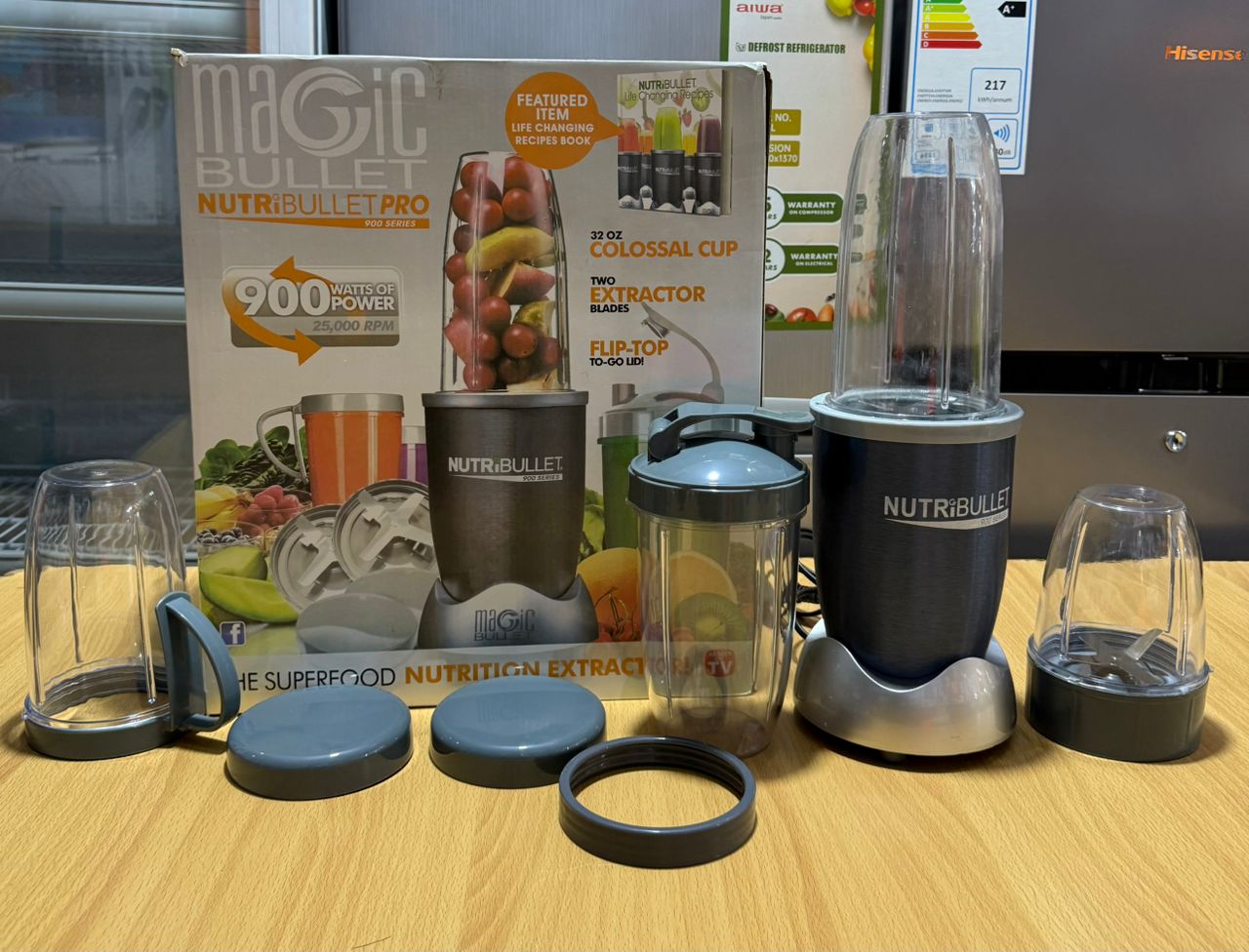 Magic Bullet Nutribullet Pro 900 Series 9 Piece Set Nutrition Blender