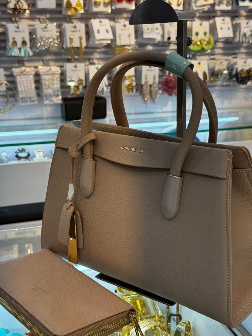 Chrisbella Handbag| Leather| Variety Colors