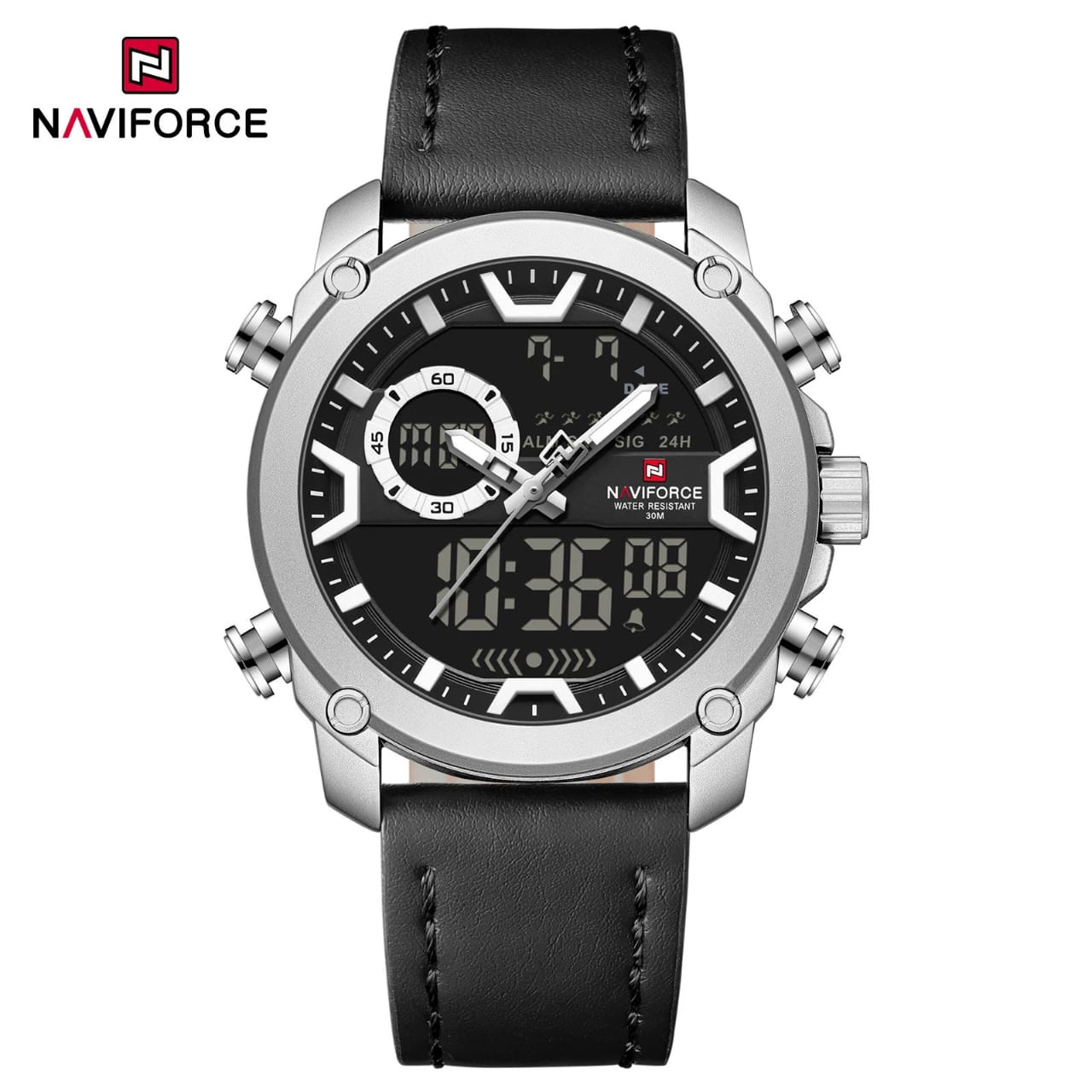 Naviforce Urban Steel Dual Time