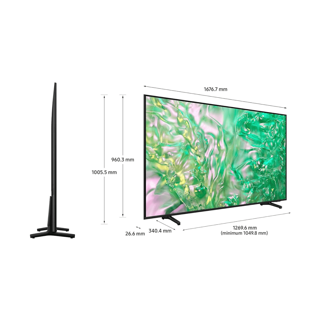 Samsung 75'' DU8000 UHD Smart 4K TV