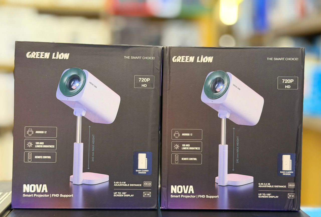 GreenLion Nova Smart Portable Projector 720P HD