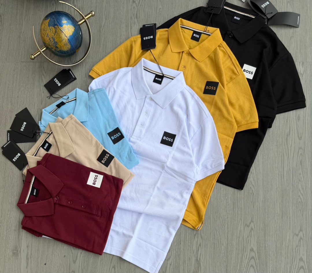 Boss Men's Collared T-Shirt