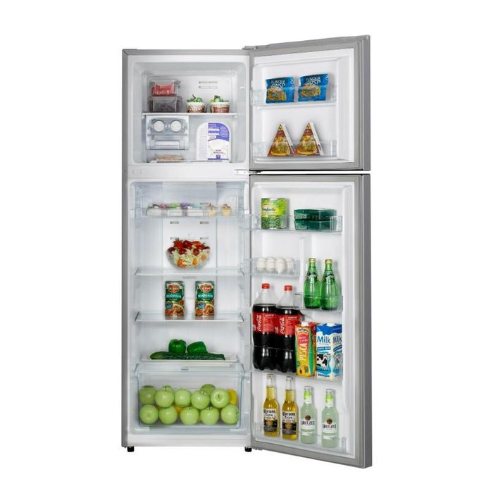 Hisense 328 Liters Double Door Refrigerator RT328N4DGN Top Freezer