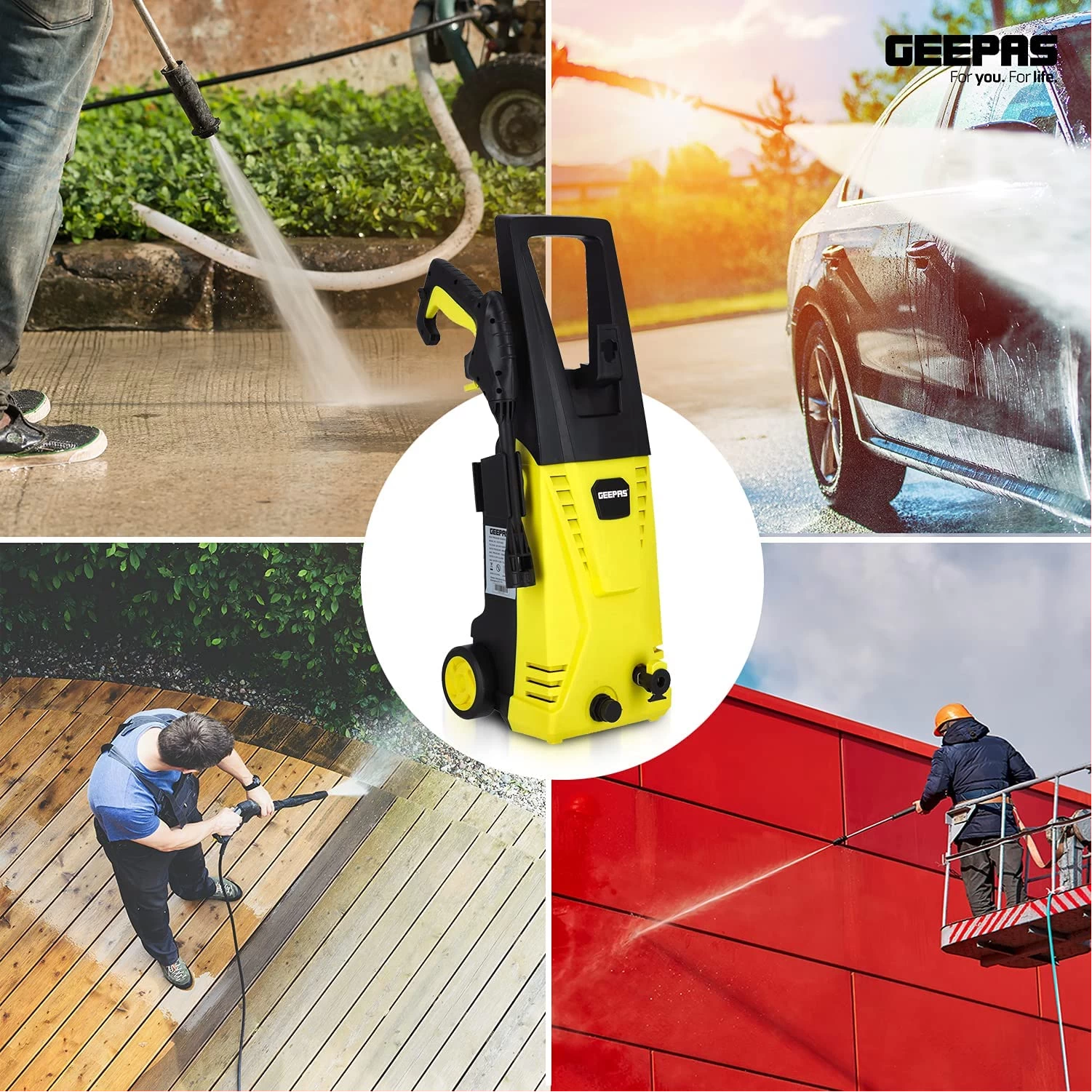 Geepas Pressure Car Washer GCW19027