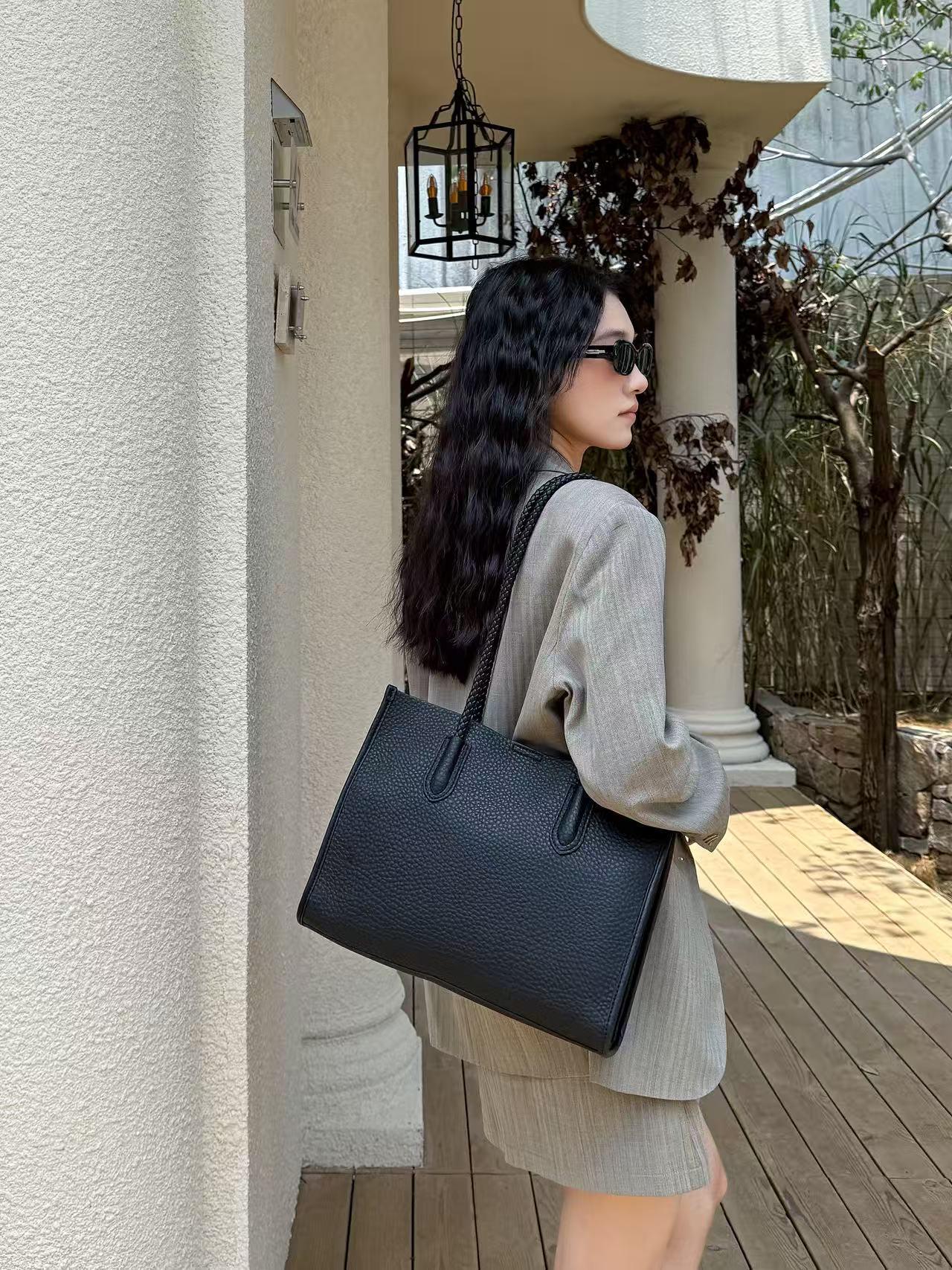 classy soft handbag