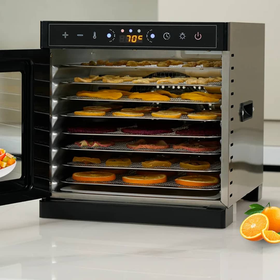 Multi-Tray Stainless Steel Food Dehydrator