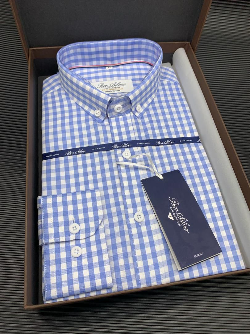 Ben Silver Men's Checkered Shirt