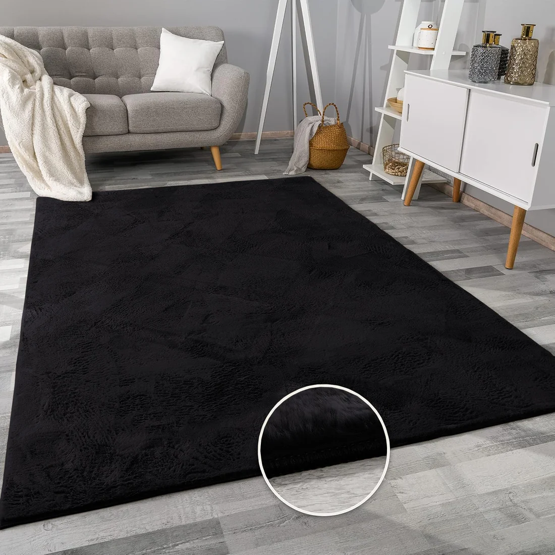 Luxury Rabbit Fur Carpets