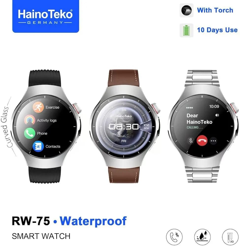 HainoTeko RW-75 Waterproof Smart Watch