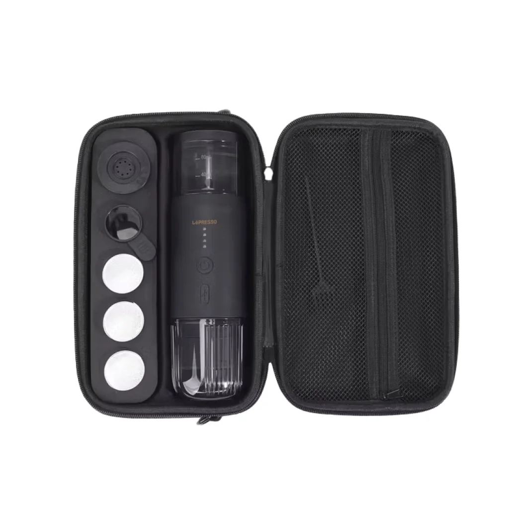 LePresso Portable Mini Espresso Machine with Travel Pouch