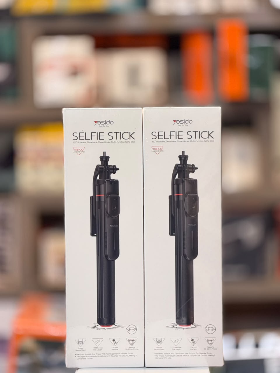 Yesido SF34 Auto Pop Open Tripod