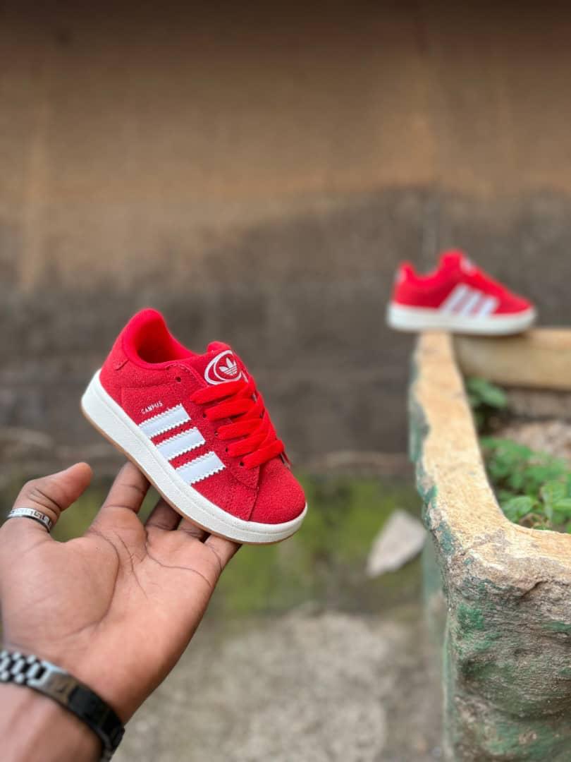 Mini Suede Kids Sneakers