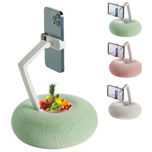Cozy & Flexible Phone Holder with Integrated Storage Tray - Multicolor