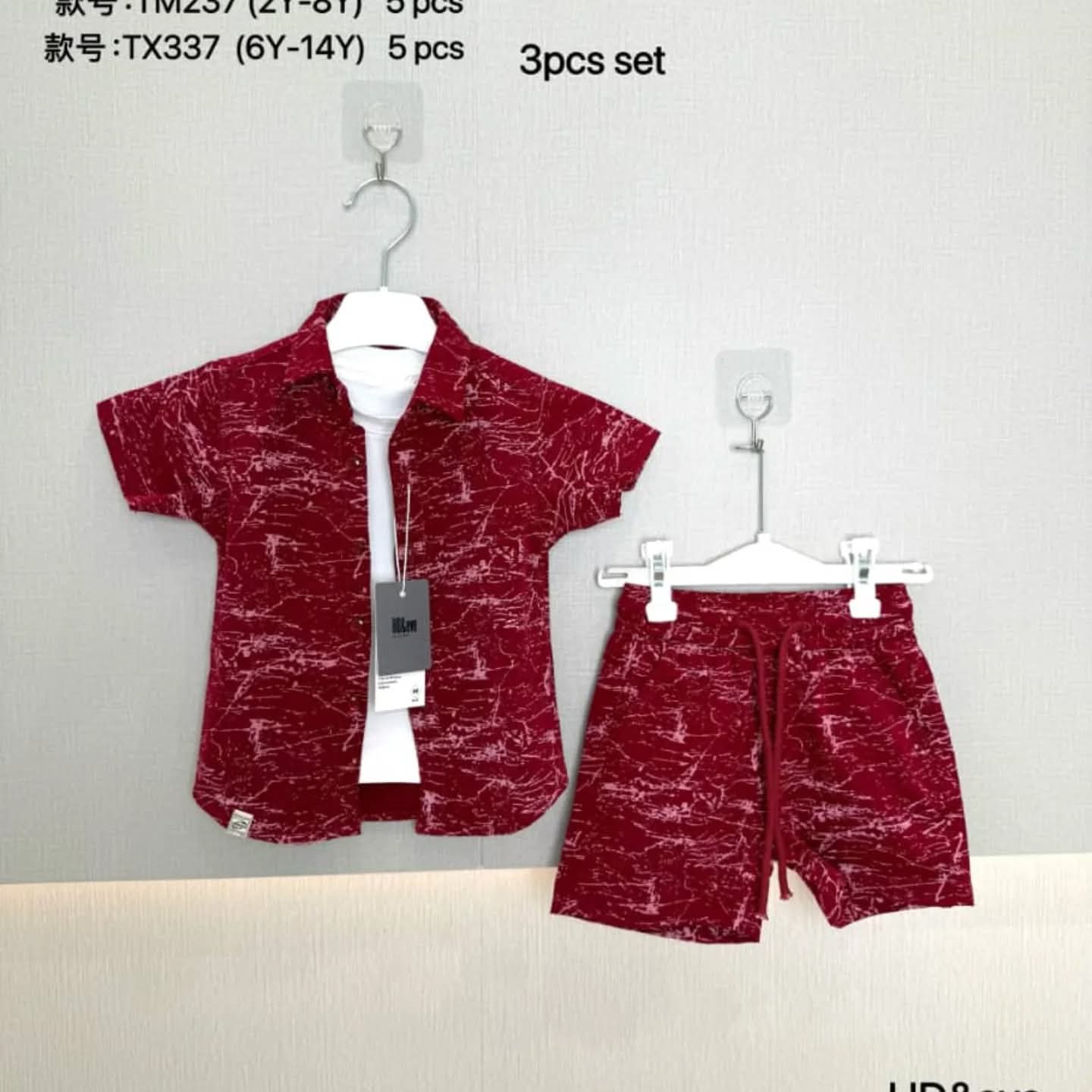 boy's 3pc cloth