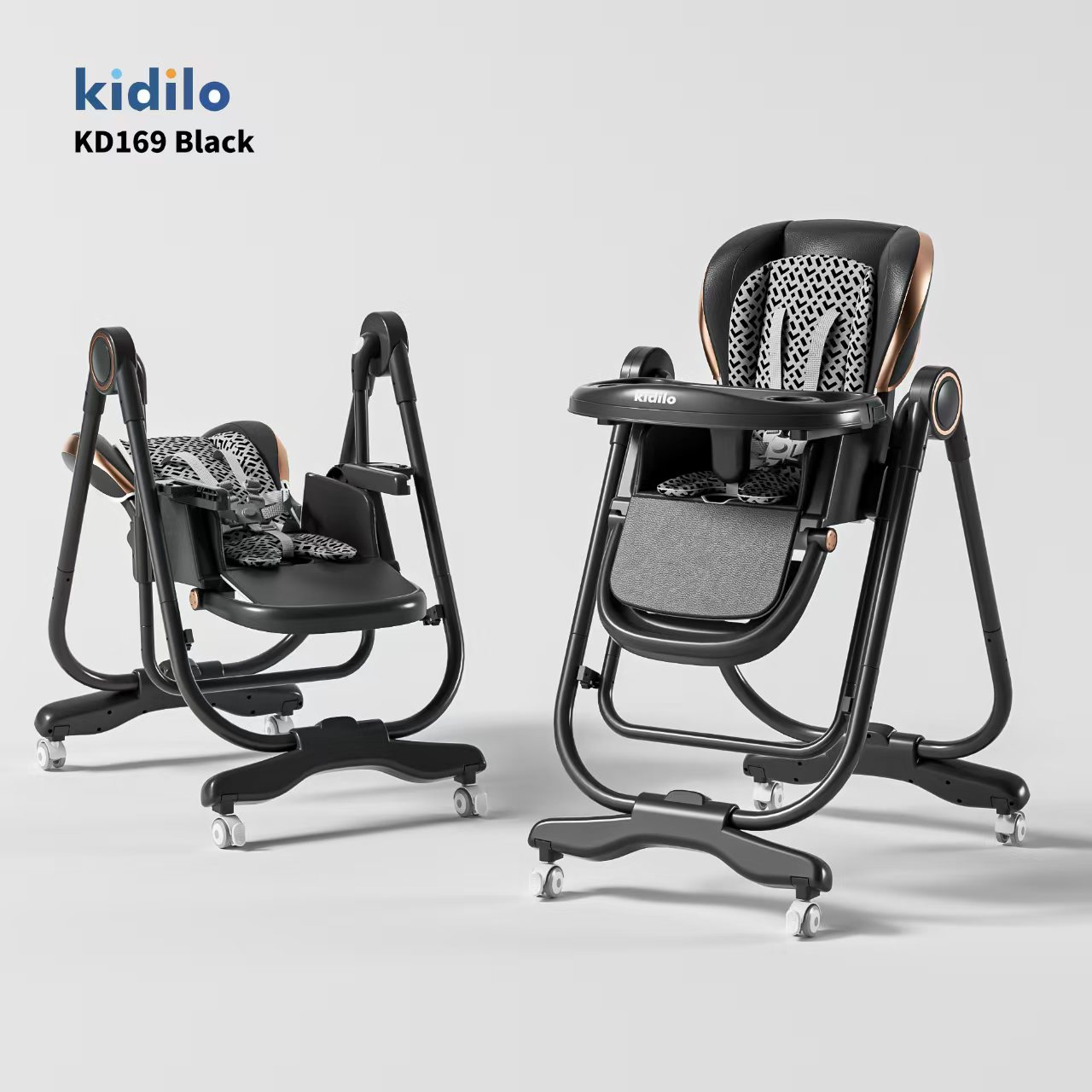 2 1n 1 adjustable feeding chair