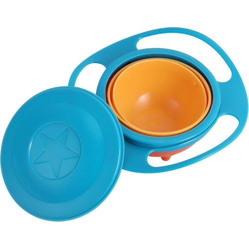 360° Gyro Spill-Proof Baby Bowl with Lid