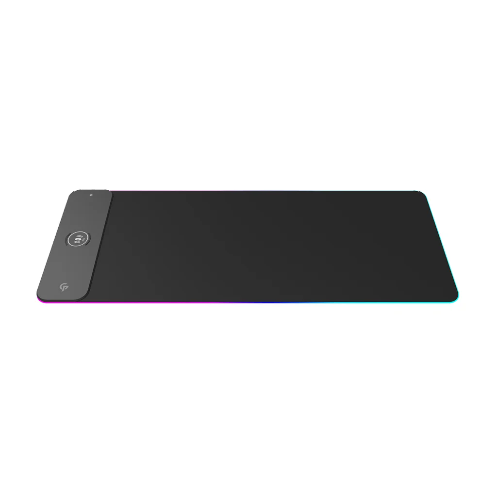 Porodo Gaming RGB Gaming Mouse Pad With 15W Fast Wireless Charger.webp
