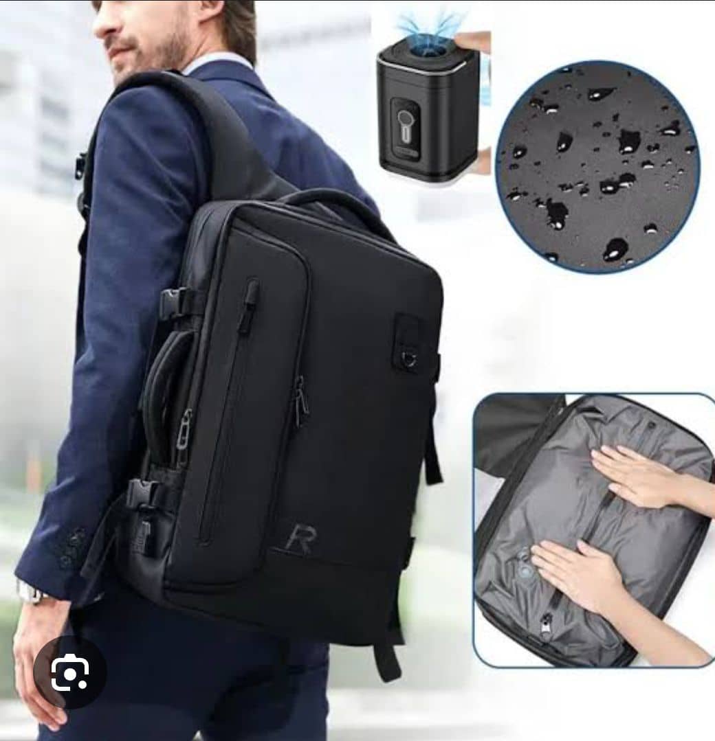 By Amies Large Travel Bag for Airline Laptop Backpack with Shoe Compartment