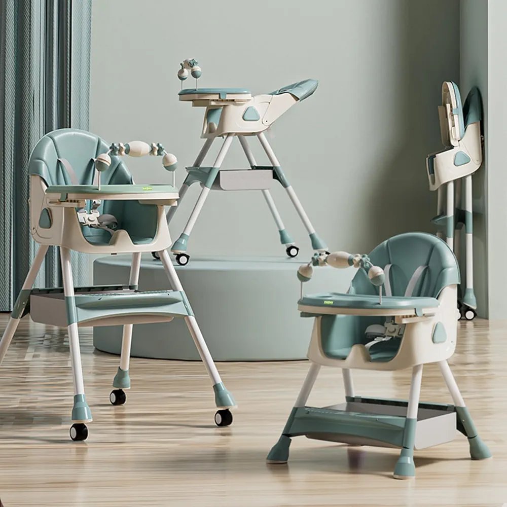 Baby High Feeding Chair Foldable & Adjustable